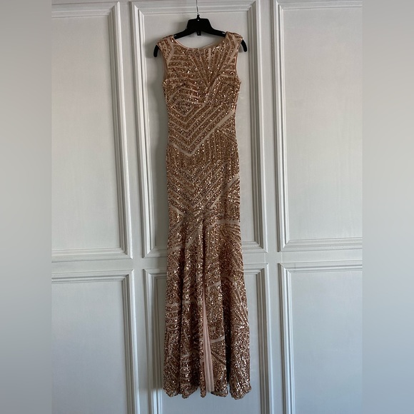 Rose Gold Evening Gown - Picture 1 of 5